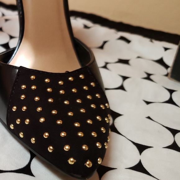 Embellished Black Heels - Picture 2 of 8